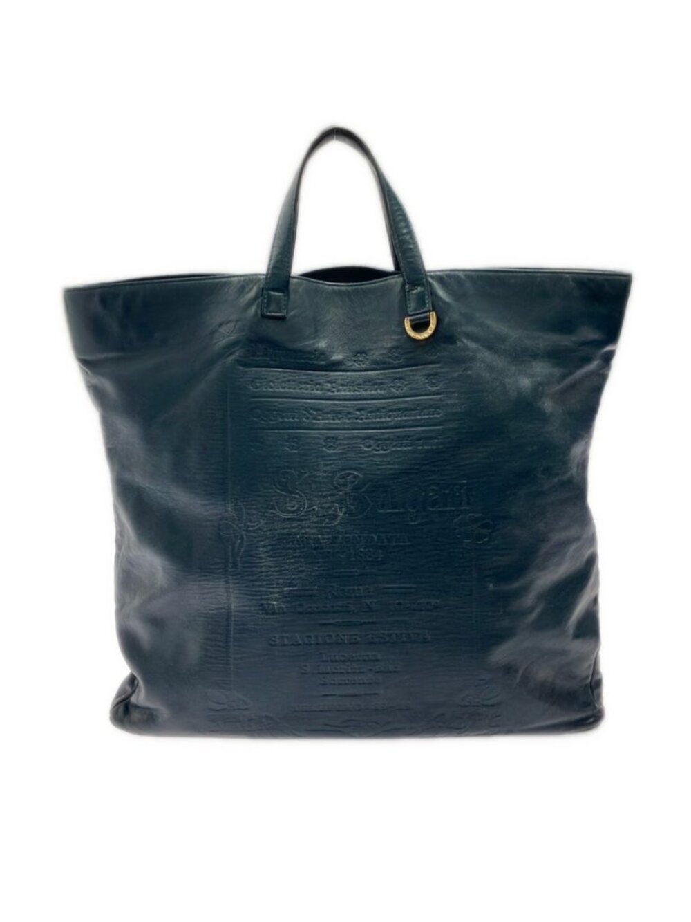 Bvlgari Tote Bag Collezione Navy